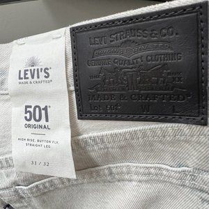 Levi's Made and Crafted 501 Jeans size 31/32 New With Tag